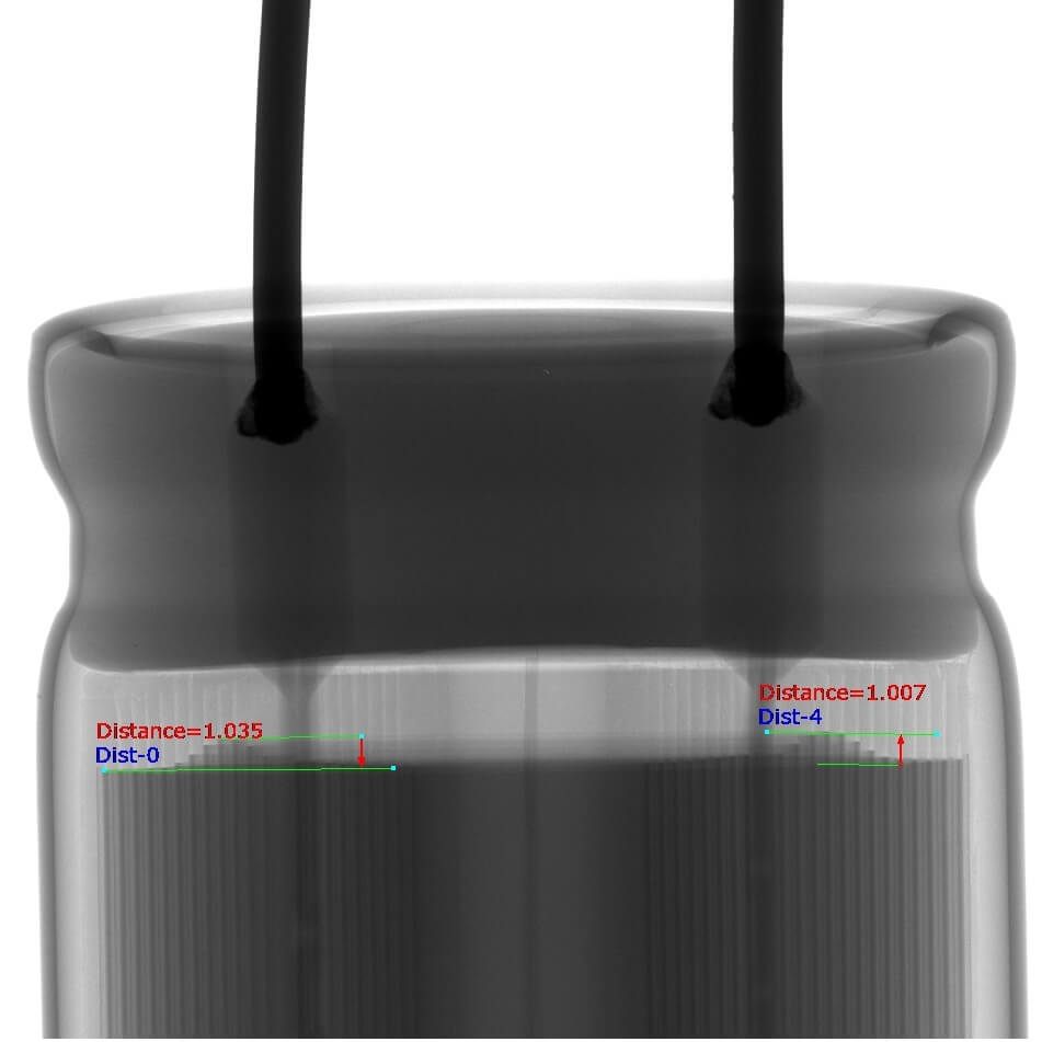 electrolytic capacitor element extrusion